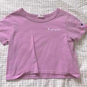 champion crop tee